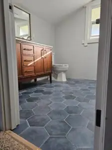 Bathroom Remodel with Layout Change in Sacramento